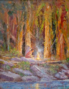 Deep In The Forest 2007, Fred Oldfield Artist