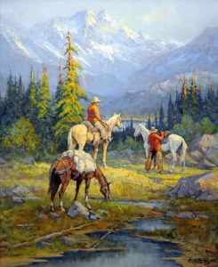 High in the Rockies 1997, Fred Oldfield Artist