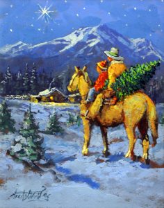 Memories of Christmas on the Ranch 2006, Fred Oldfield Artist