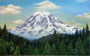 Cynthia Davis, The Mountain is Out, $450