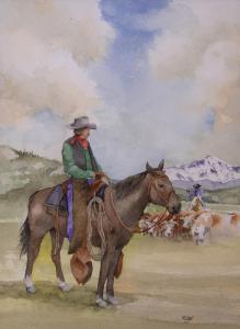 Bill Koger, Moving the Herd, $650