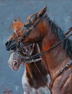 SOLD Katrina Kuivinen, Waiting, $600