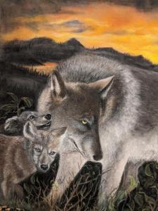 Beverly Plum, Hunting Party, $500